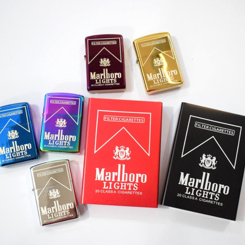 Medium cigarette case series lighters