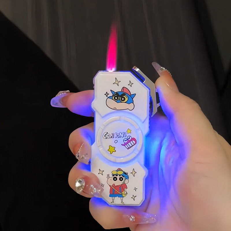 Creative Cartoon Rotating Windproof Lighter - Gyro Design