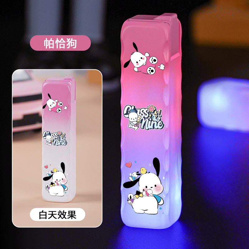 Cartoon pattern flashing light