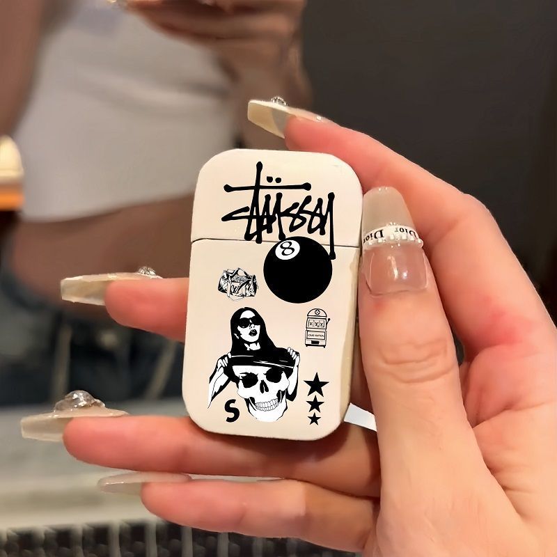 Creative Flame Windproof Lighter - Stylish Design