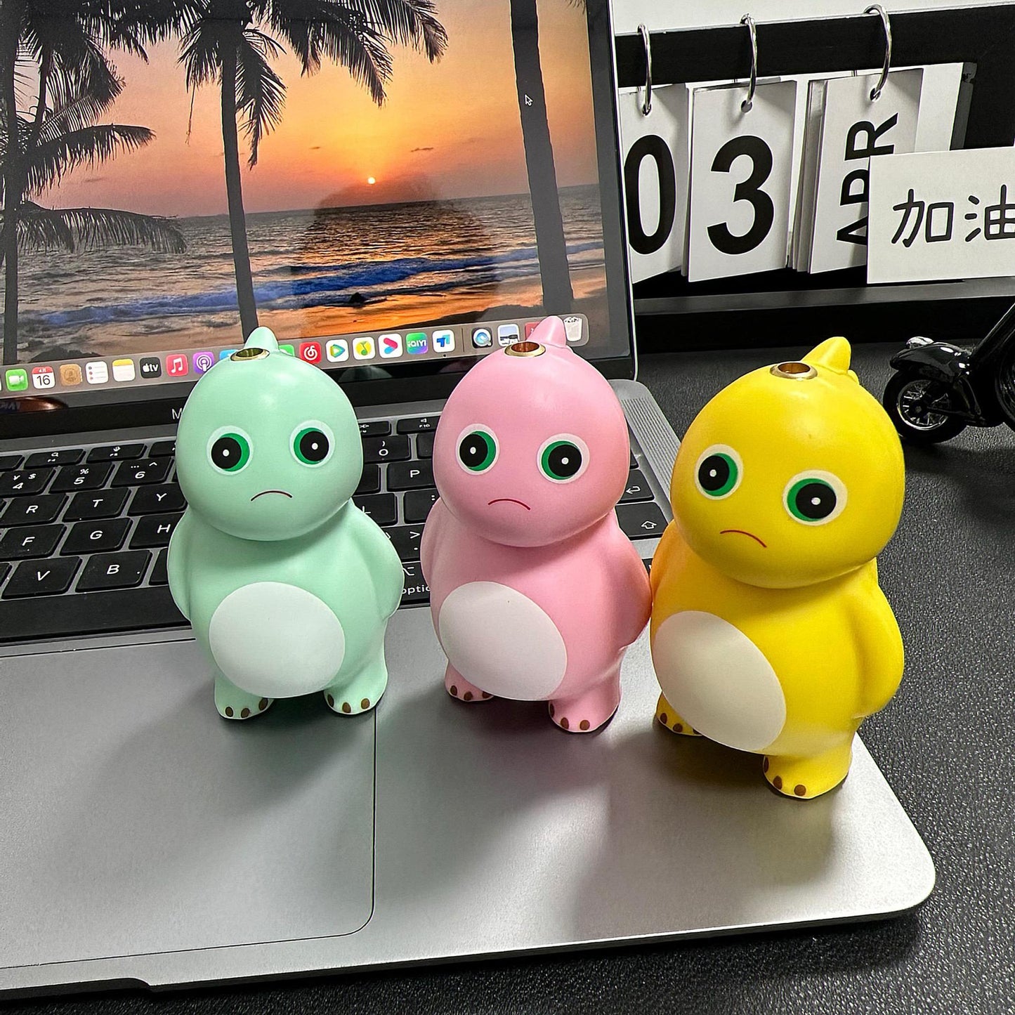 Creative Milk Dragon Figure Lighter