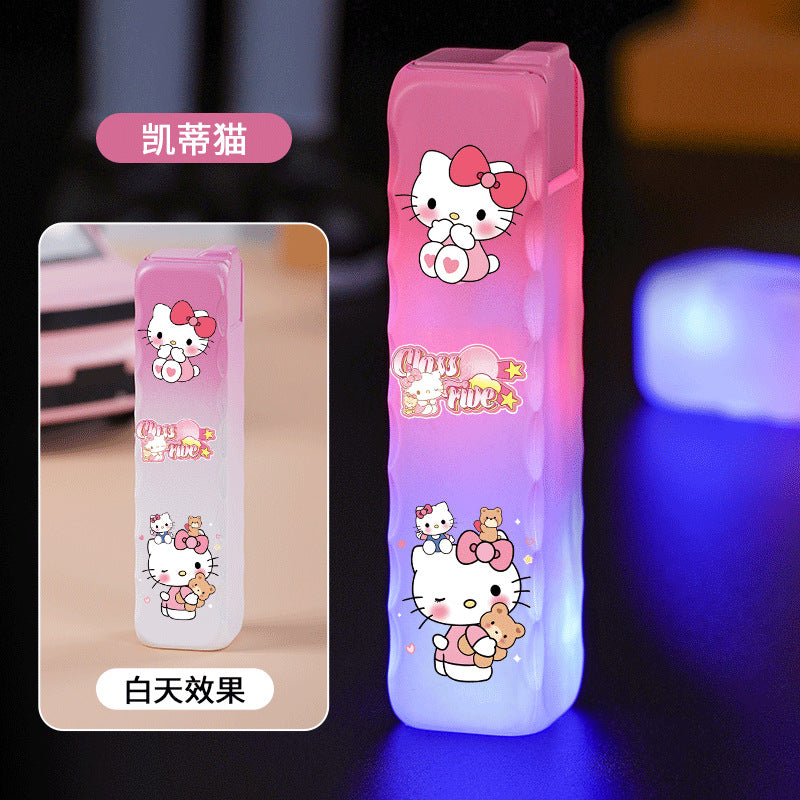 Cartoon pattern flashing light