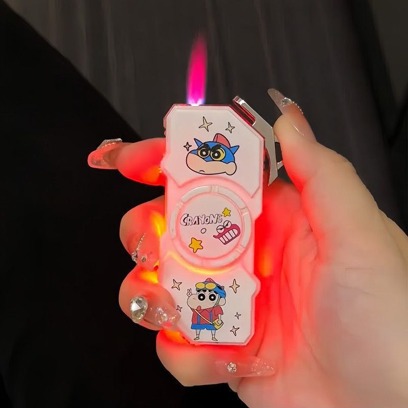Creative Cartoon Rotating Windproof Lighter - Gyro Design