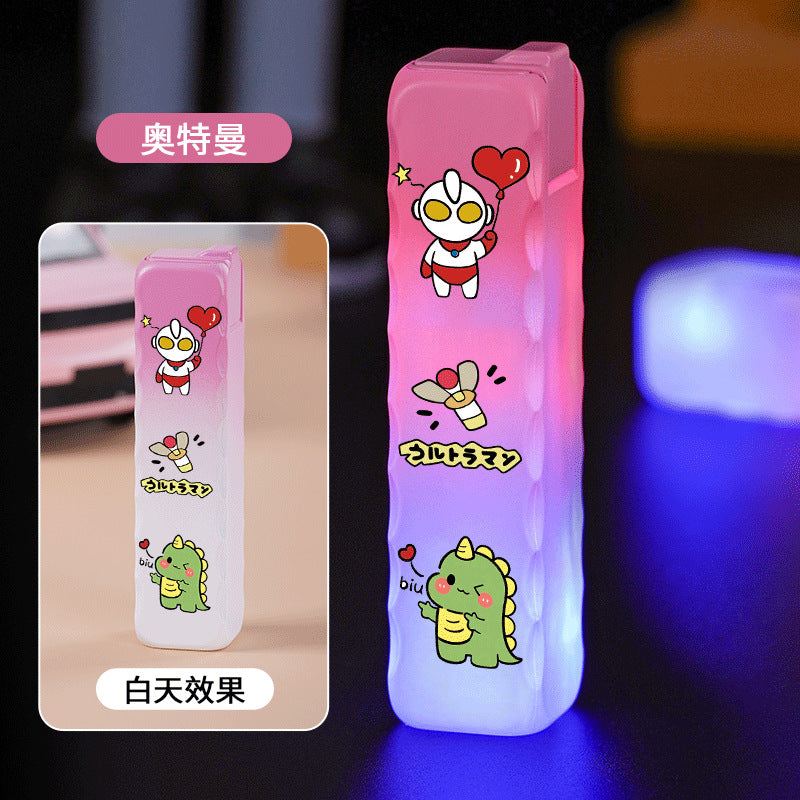 Cartoon pattern flashing light