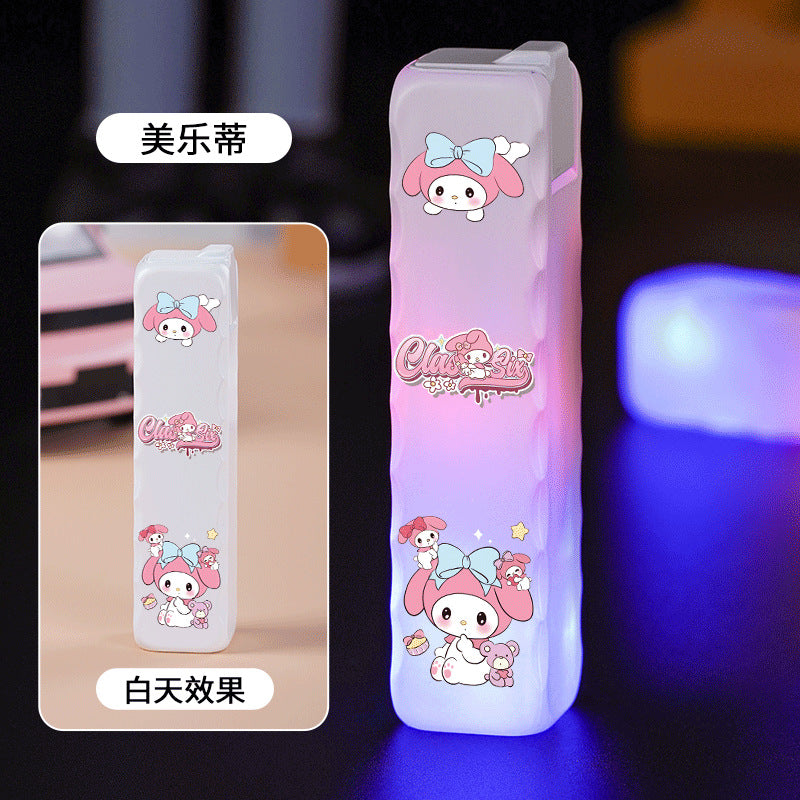 Cartoon pattern flashing light