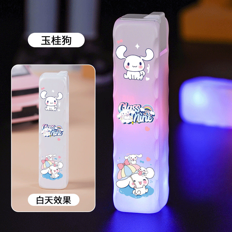 Cartoon pattern flashing light