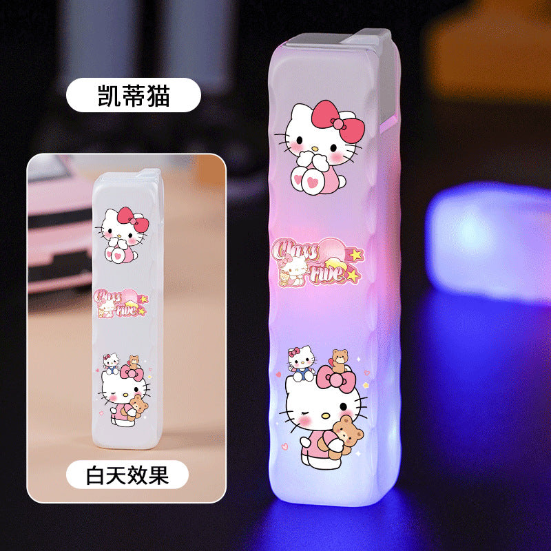 Cartoon pattern flashing light