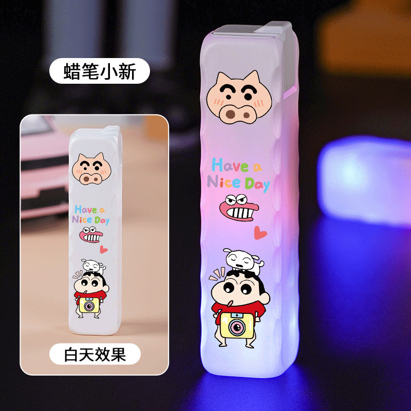 Cartoon pattern flashing light