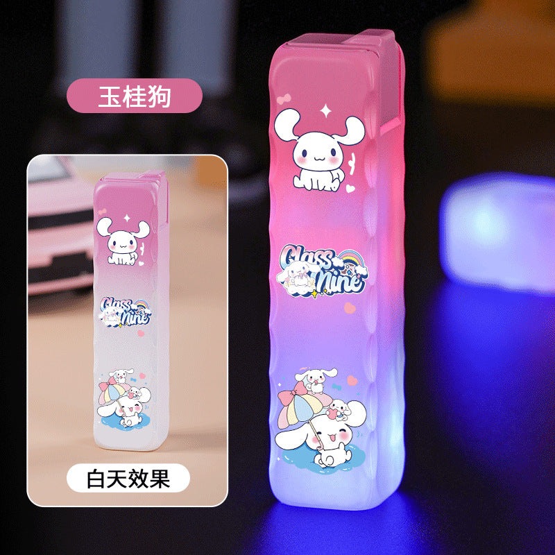 Cartoon pattern flashing light
