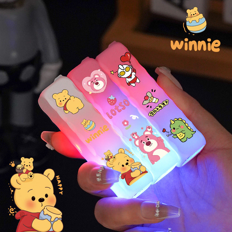 Cartoon pattern flashing light