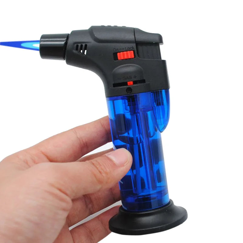 NEW Gun Lighter Fashion Lighter Butane Torch Inflatable Lighter Home Kitchen Gadgets Outdoor Fire Portable Lighter Smoking Gifts