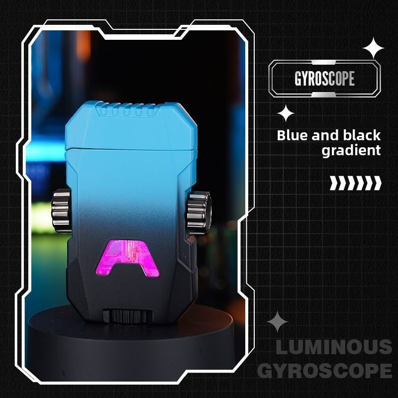 Mecha Luminous Gyro Windproof Lighter