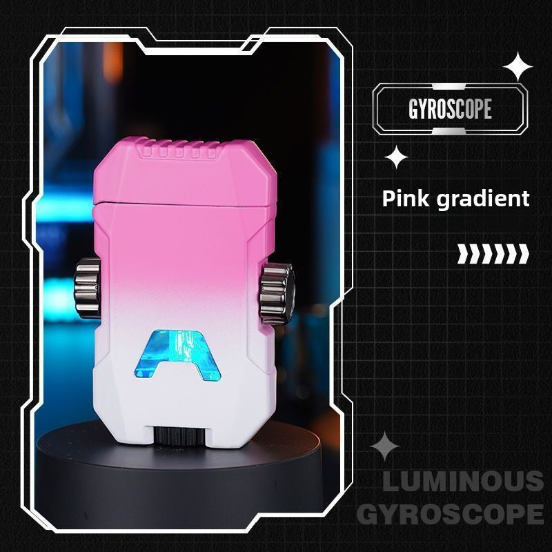 Mecha Luminous Gyro Windproof Lighter