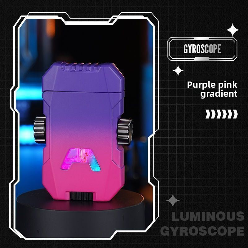 Mecha Luminous Gyro Windproof Lighter
