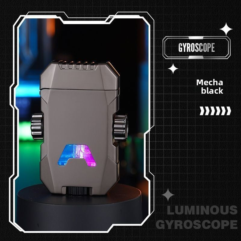Mecha Luminous Gyro Windproof Lighter