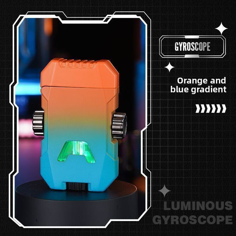 Mecha Luminous Gyro Windproof Lighter