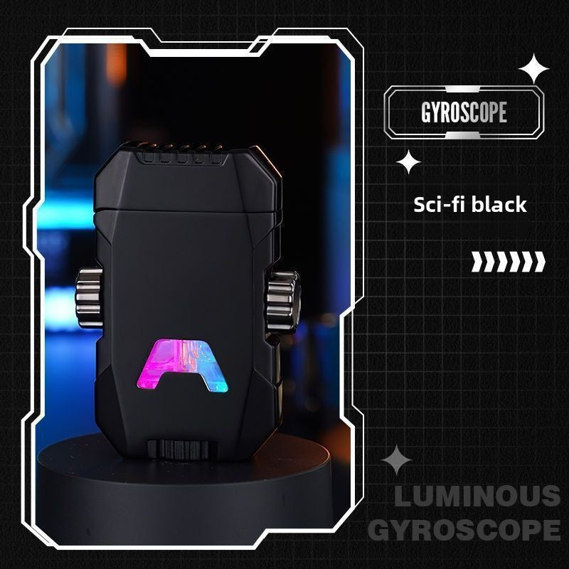 Mecha Luminous Gyro Windproof Lighter