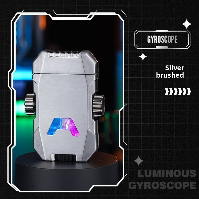 Mecha Luminous Gyro Windproof Lighter
