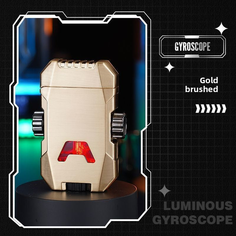 Mecha Luminous Gyro Windproof Lighter