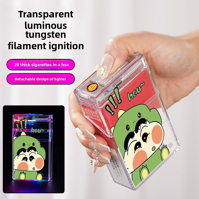 Cigarette case Dinosaur strawberry