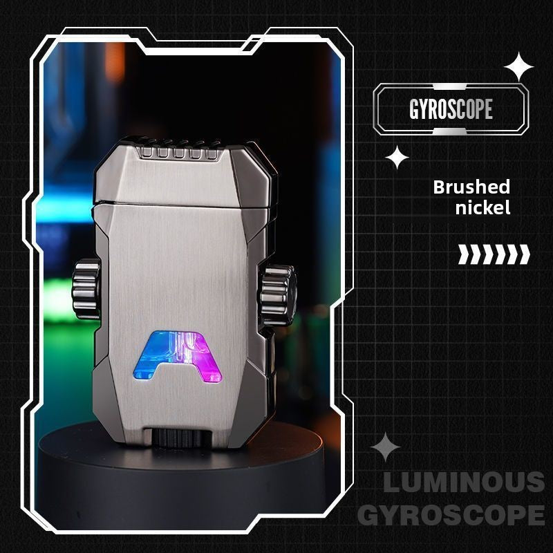 Mecha Luminous Gyro Windproof Lighter