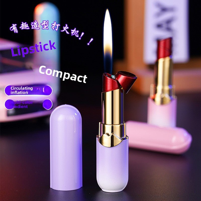 New lipstick styling fun portable lighter