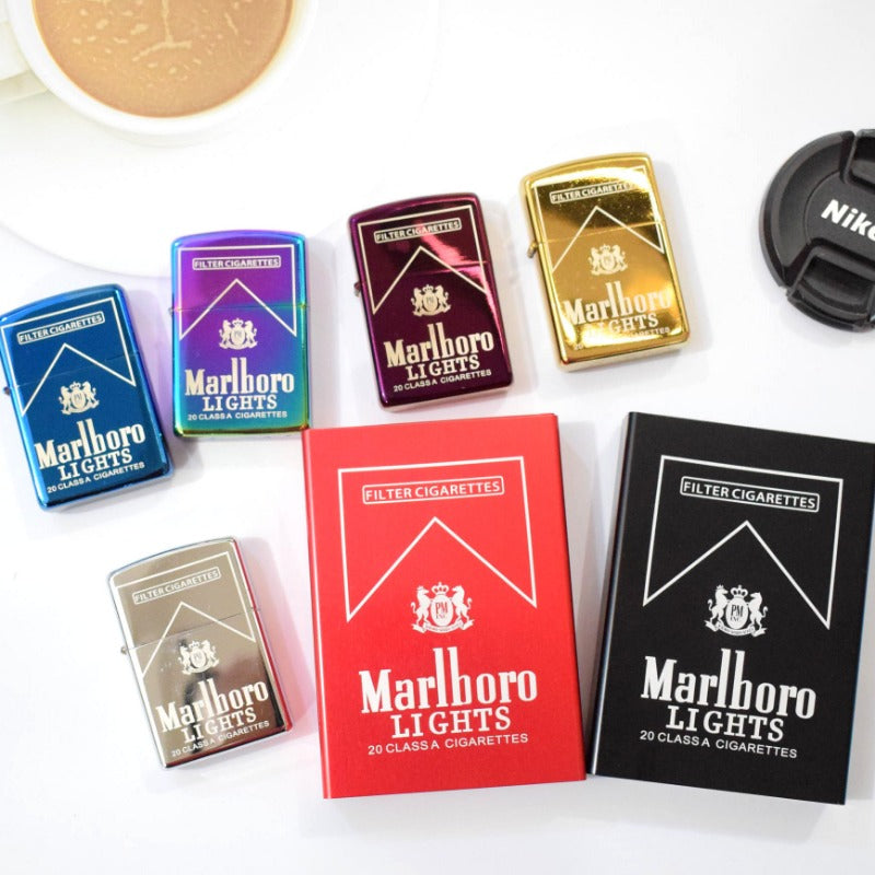 Medium cigarette case series lighters