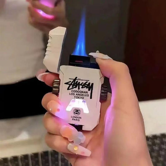 Creative Flame Windproof Lighter - Stylish Design