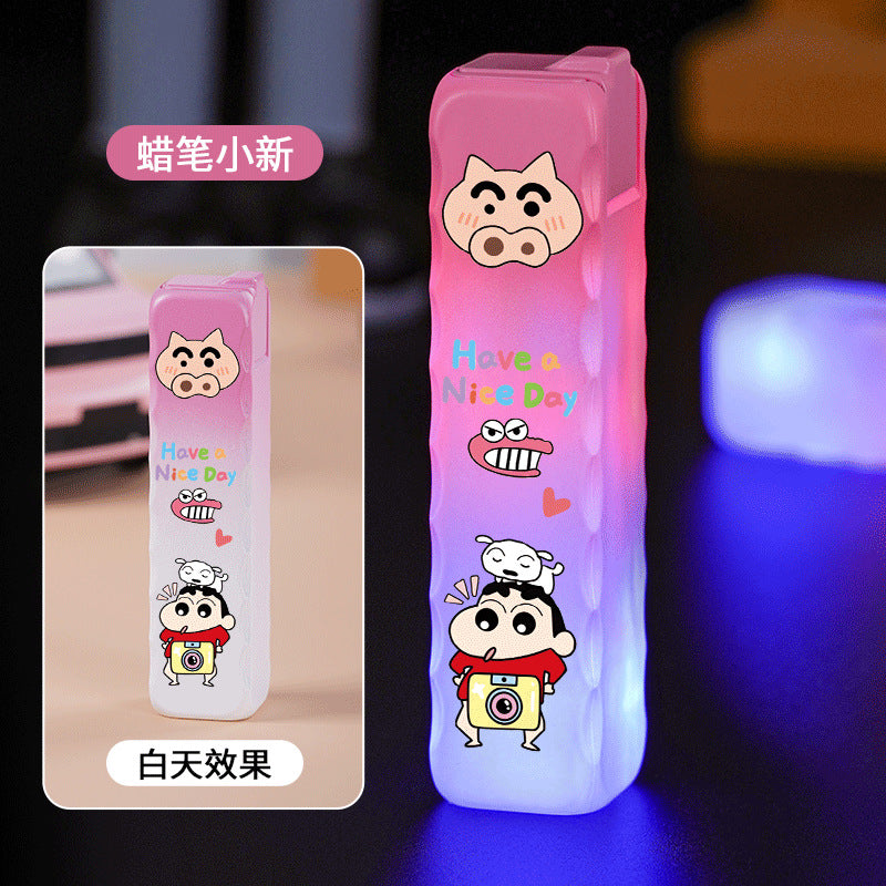 Cartoon pattern flashing light