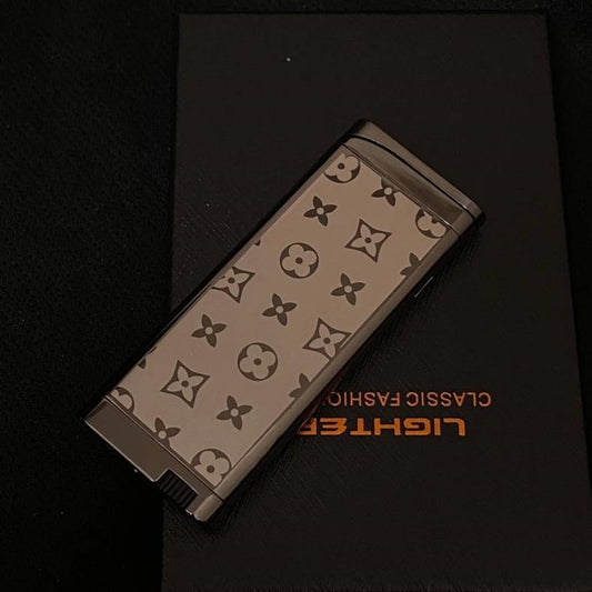 Compact Ultra-Thin Metal Windproof Lighter
