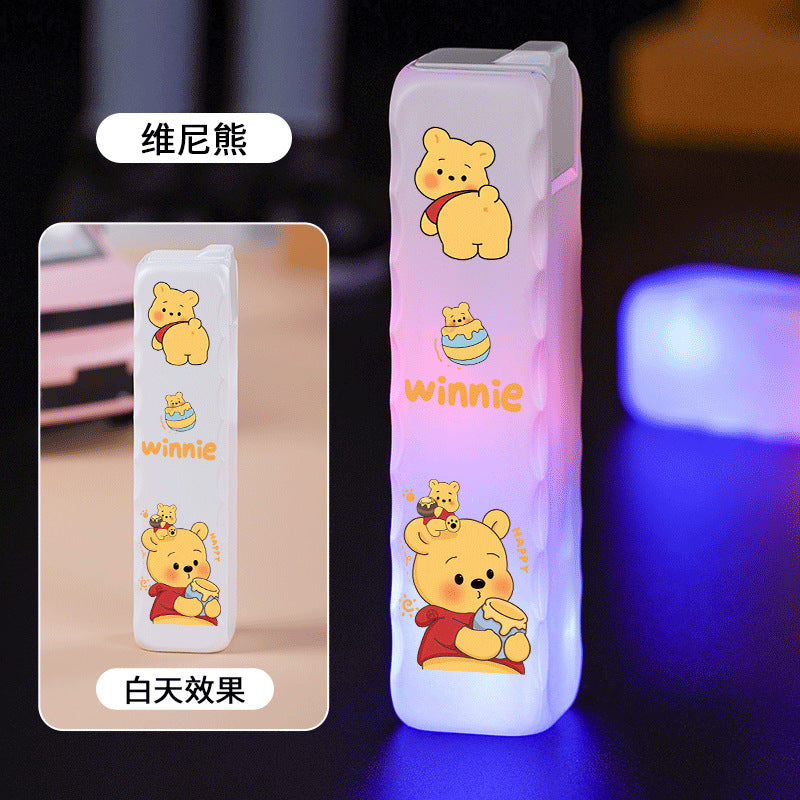 Cartoon pattern flashing light