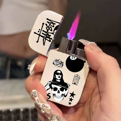 Creative Flame Windproof Lighter - Stylish Design