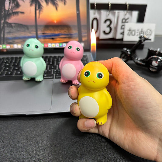 Creative Milk Dragon Figure Lighter