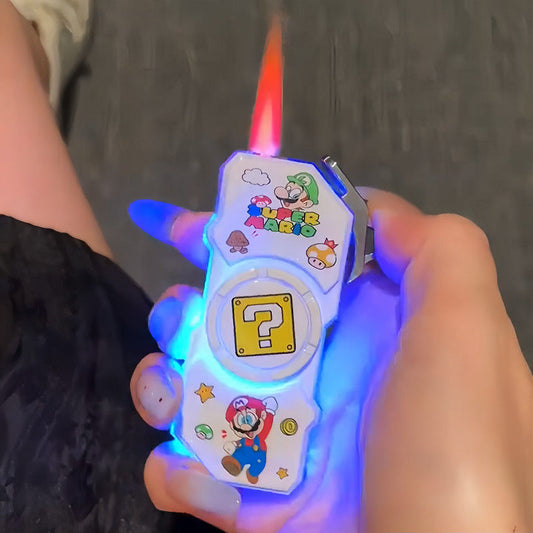 Creative Cartoon Rotating Windproof Lighter - Gyro Design