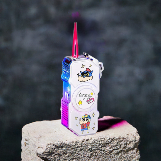 Creative Cartoon Rotating Windproof Lighter - Gyro Design