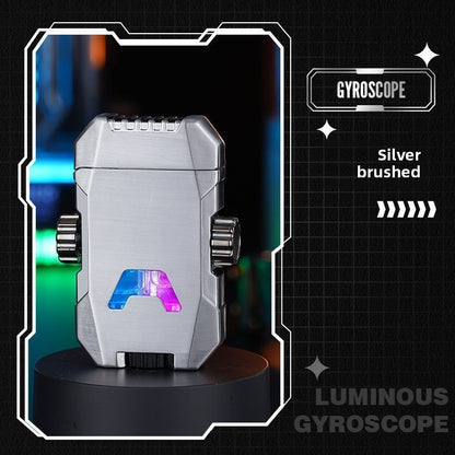 Mecha Luminous Gyro Windproof Lighter