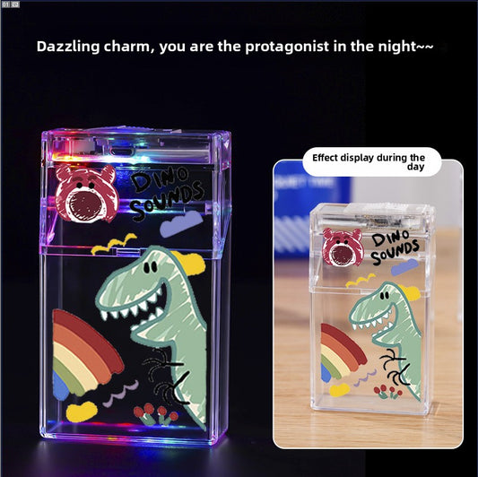 Cigarette case Dinosaur strawberry