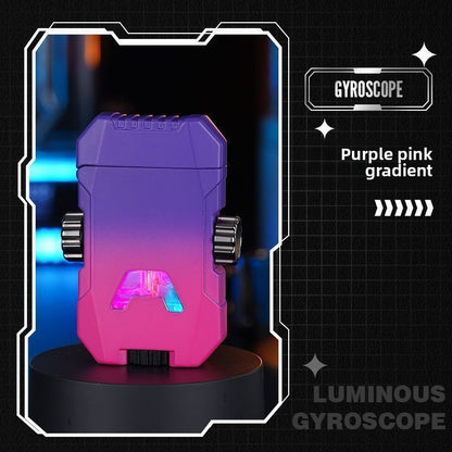 Mecha Luminous Gyro Windproof Lighter