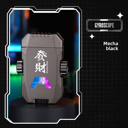 Mecha Luminous Gyro Windproof Lighter